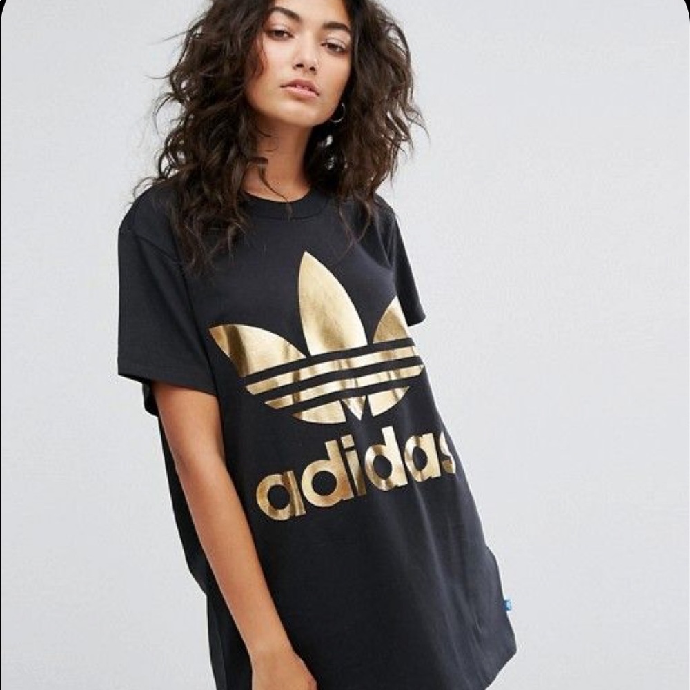 adidas Originals Gold Trefoil Boyfriend Tee
